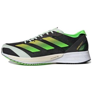 Adidas Adizero Adios 7 Black Solar Green   Core-Black Beam-Yellow (GY8409)