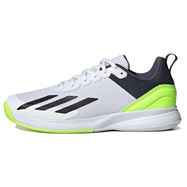 Adidas Courtflash Speed White Black Lucid Lemon   Cloud-White Core-Black (IG9539)