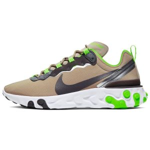 Nike React Element 55 Lime Green Tan (CQ4600-201)