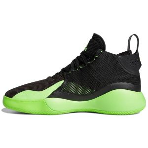 adidas D Rose 773 2020 Black Team Solar Green   Core-Black Grey-Six (FZ1268)