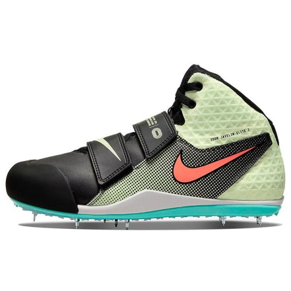 Nike Zoom Javelin Elite 3 Barely Volt Hyper Orange Green Black Dynamic-Burquoise (AJ8119-700)