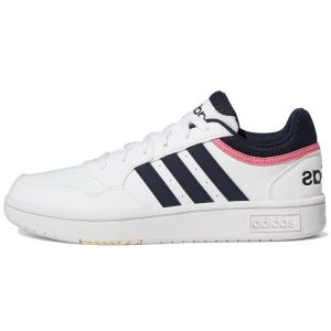 adidas Hoops 30 Low White Legend Ink   Cloud-White Rose-Tone (GW3037)