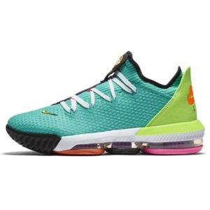 Nike LeBron 16 Low EP Hyper Jade Green Total-Orange (CI2669-301)