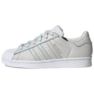 adidas Superstar Grey   Grey-One Gold-Metallic  Blue (GX2010)