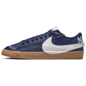 Nike Blazer Low 77 Jumbo Midnight Navy Gum Blue Gum-Medium-Brown Sail (DR9865-40044)