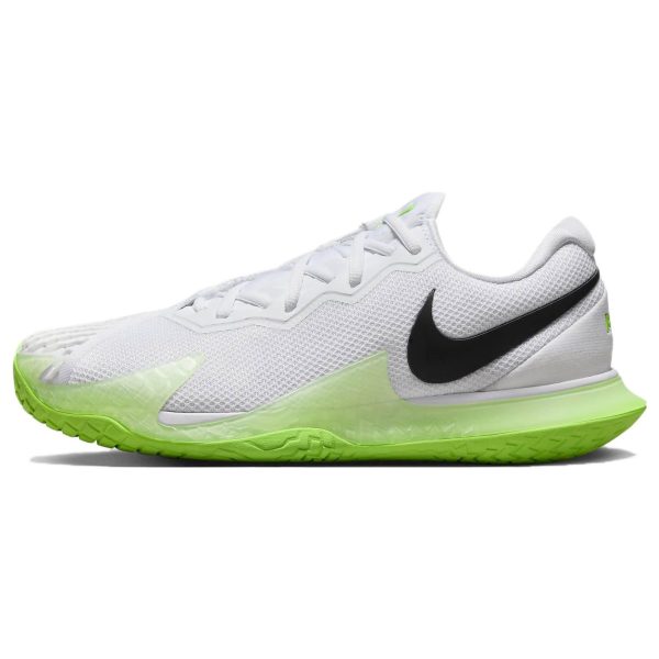 NikeCourt Zoom Vapor Cage 4 Rafa White Action Green   Light-Lemon-Twist Black (DD1579-105)