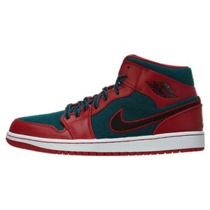 Air Jordan 1 Mid Gym Red Dark Sea Black-Dark-Sea (633206-608)