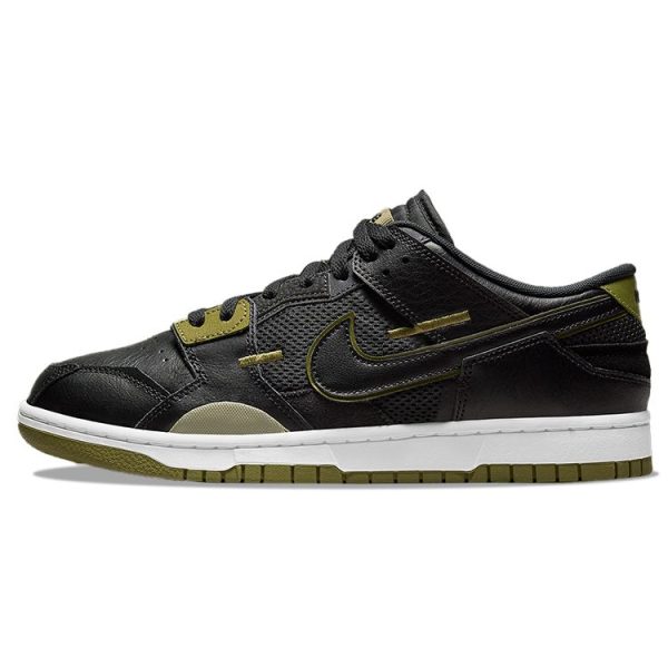 Nike Dunk Low Scrap Black Olive Pilgrim Off-Noir (DM0128-001)