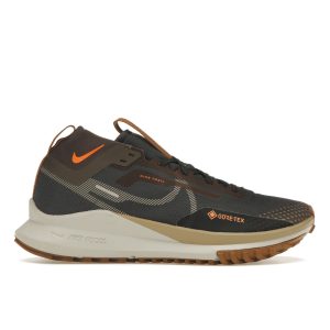 Nike React Pegasus Trail 4 GORE-TEX Anthracite Ale Brown Black Ironstone Bright-Mandarin (FD5841-001)