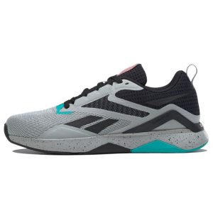 Reebok Nanoflex V2 Grey Classic Teal   Black Core-Black Pure-Grey (GY6211)