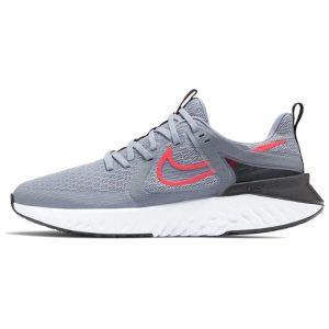 Nike Legend React 2 Obsidian Mist Laser Crimson (AT1368-402)