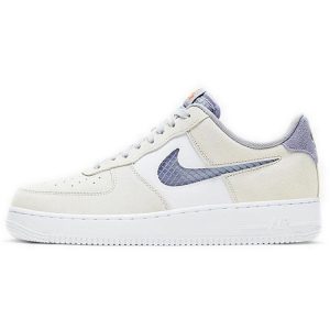 Nike Air Force 1 Low Indigo Fog White Pure-Platinum Hyper-Crimson (CK4383-001)