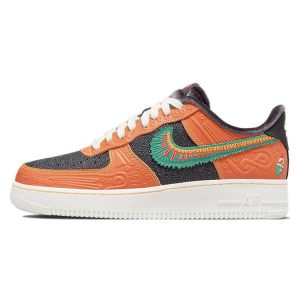 Nike Air Force 1 07 LX SiEMPRE Familia White Sport-Spice Green-Noise (DO2157-816)