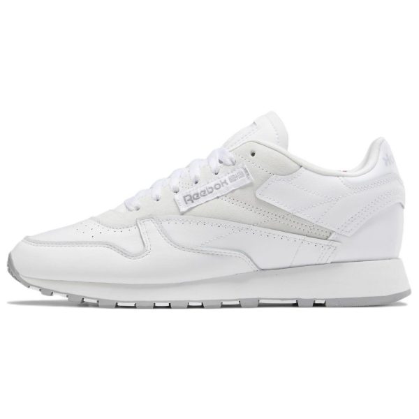 Reebok Classic Leather White Rhodonite   Footwear-White Pure-Grey-4 (GX6196)