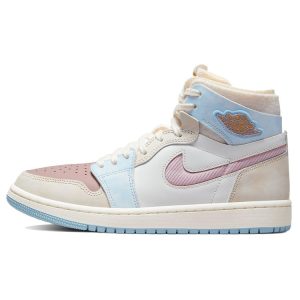 Air Jordan 1 High Zoom Comfort Pink Oxford Plum Fog   Summit-White (DQ5092-651)