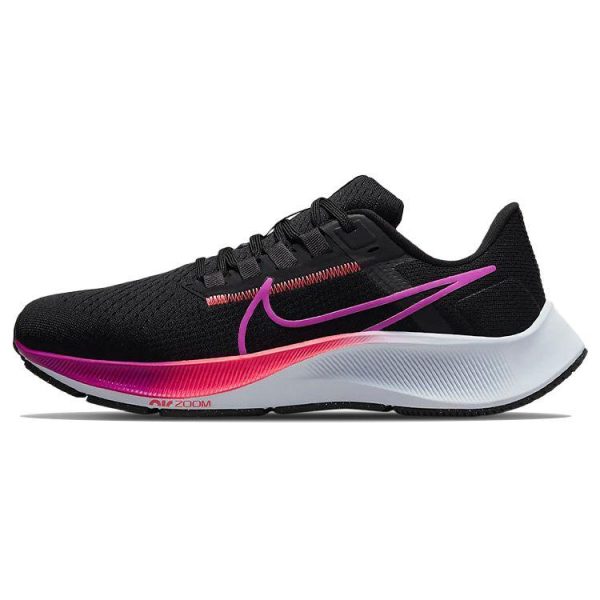 Nike Air Zoom Pegasus 38 Black Hyper Violet   Off-Noir Flash-Crimson (CW7358-011)