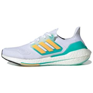 adidas UltraBoost 22 White Mint Rush Cloud-White Flash-Orange (GX5463)