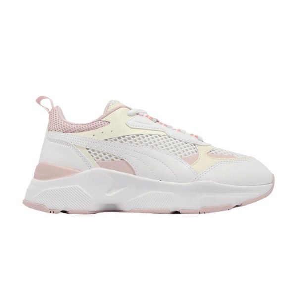 Puma Cassia Summer White Soft Pink   Pristine (384648-01)