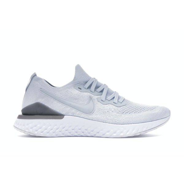 Nike Epic React Flyknit 2 Pure Platinum White Pure-Platinum-Wolf-Grey-White (BQ8928-004)