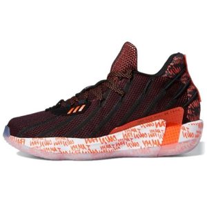 adidas Dame 7 GCA I Am My Own Fan 2KDAY Black Core-Black Solar-Red (G55199)