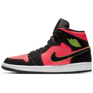 Air Jordan 1 Retro Mid Hot Punch Volt     Volt-Hot-Punch (BQ6472-006)