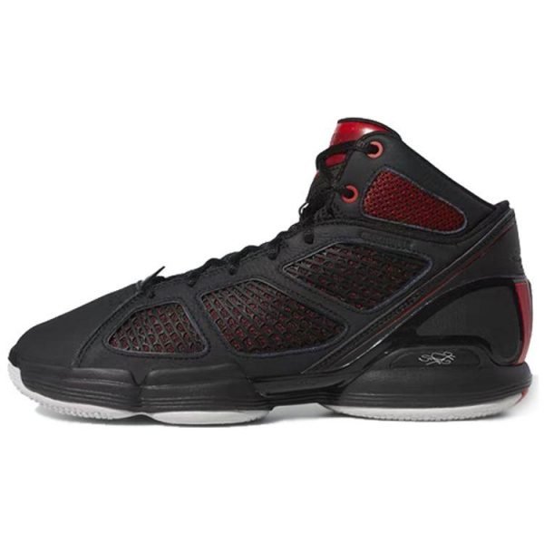 Adidas D Rose 15 Black Scarlet   Core-Black Grey (BB7824)