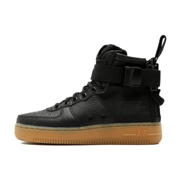 Nike SF Air Force 1 Mid Black Gum - (AA3966-002)