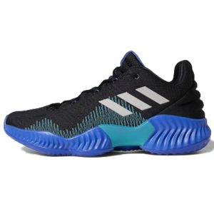 adidas Pro Bounce 2018 Low Hornets Black Core-Black Light-Solid-Grey (AC7427)