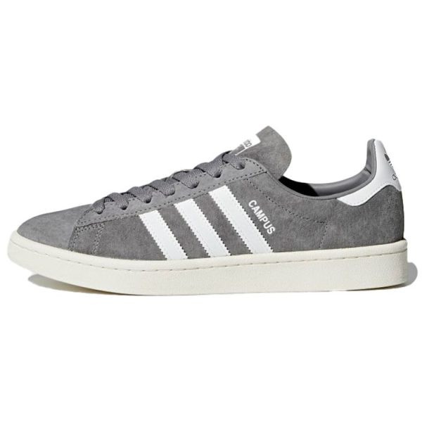 adidas Campus Grey Running-White Chalk-White (BZ0085)
