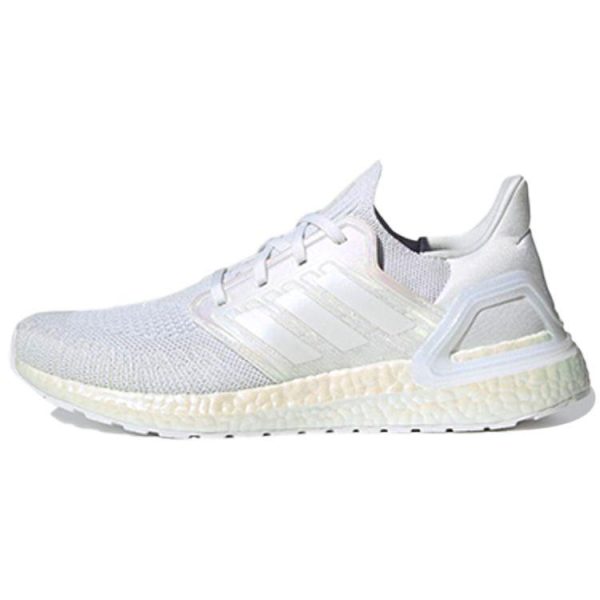 adidas UltraBoost 20 White Iridescent Cloud-White Core-Black (FW8721)