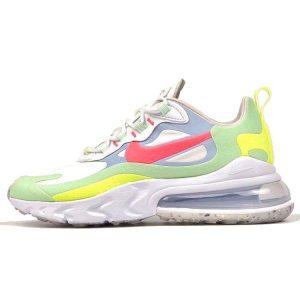 Nike Air Max 270 React Regrind Soles       White Flash-Crimson (DB5927-161)