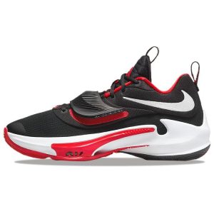 Nike Zoom Freak 3 Bred Black University-Red White (DA0694-003)