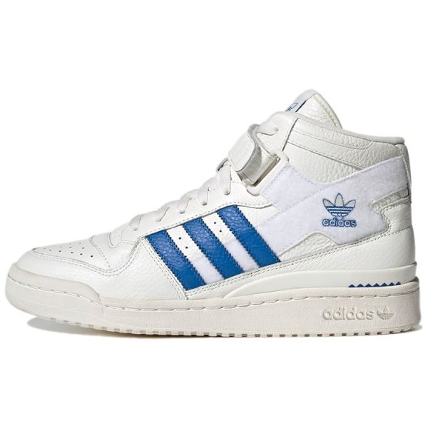 adidas Forum Mid White Blue Bird Cloud-White Gold-Metallic Gum (GX1021)