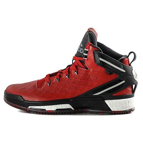 Adidas D Rose 6 Boost Scarlet Black   Red Core-Black White (S85533)