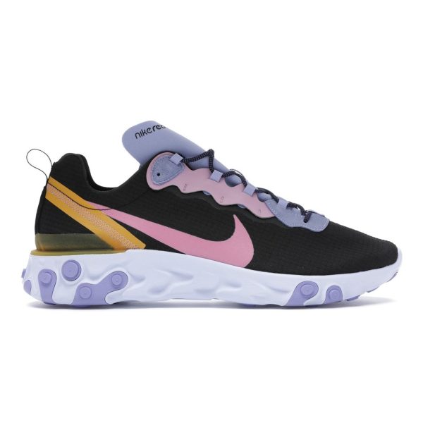 Nike React Element 55 Black Palest Purple (CI9593-001)