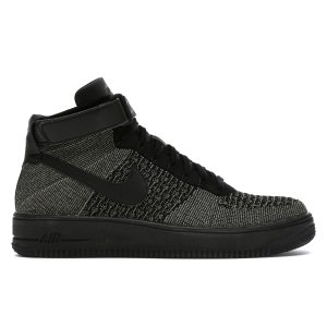 Nike Air Force 1 Ultra Flyknit Mid Palm Green Black Enemal-Green Enemal-Green-White (817420-301)