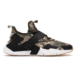 Nike Air Huarache Drift Camo Brown Olive-Canvas Black-Canteen-Desert-Ore (AH7335-301)