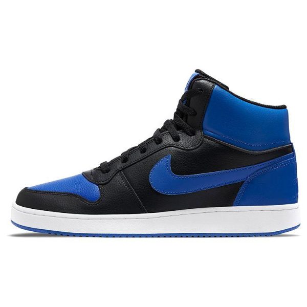 Nike Ebernon Mid Black Game Royal (AQ1773-001)