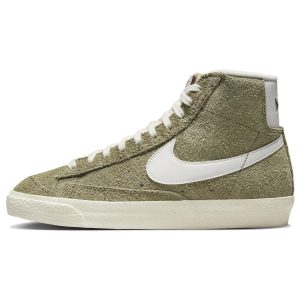 Nike Blazer Mid 77 Vintage Olive Suede Green Medium-Olive Coconut-Milk (DV7006-201)