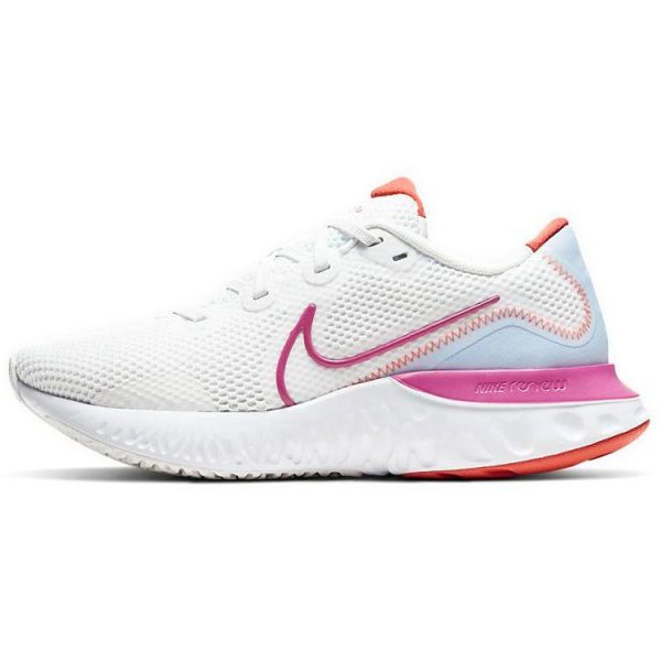 Nike Renew Run White Ember Glow Summit-White Hydrogen-Blue Fire-Pink (CK6360-100)