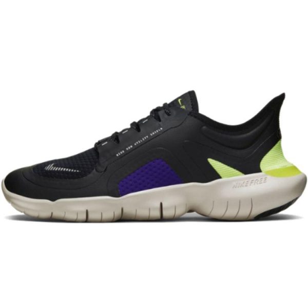 Nike Free RN 50 Shield Black Volt Purple Purple - (BV1223-001)