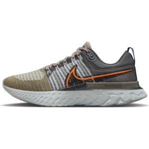 Nike React Infinity Run Flyknit 2 Made From Sport Brown Light-Bone Sport-Spice (DC4577-001)