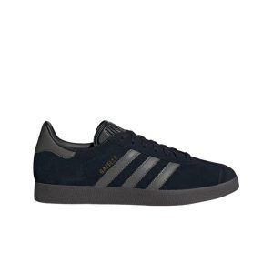 Adidas Gazelle Core Black Gold Metallic Gum (ID6105)