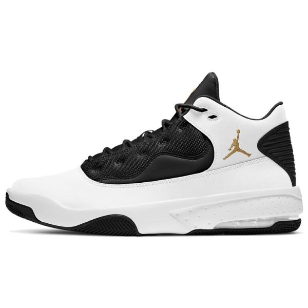 Air Jordan Jordan Max Aura 2 White Black Gold Metallic-Gold (CK6636-107)