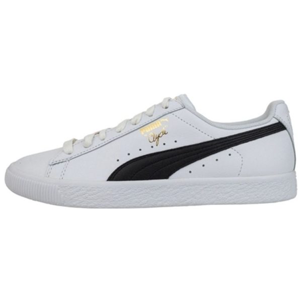 Puma Clyde Core Foil White Black Gold (364670-01)