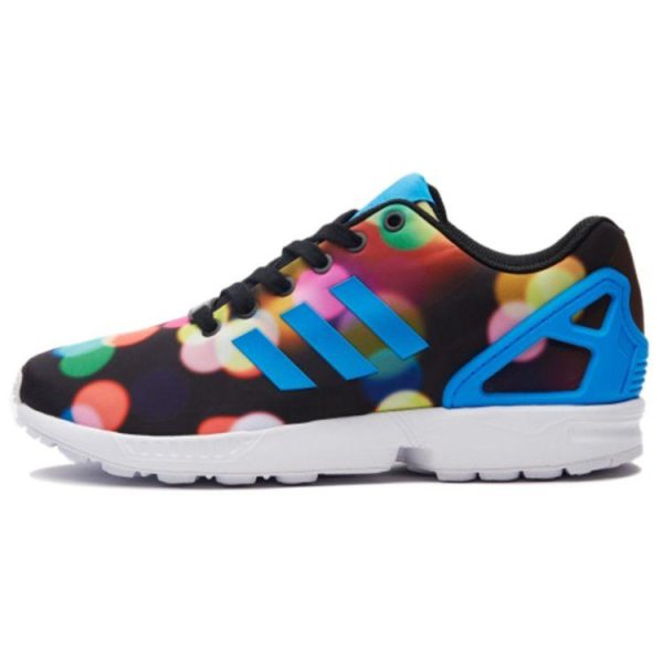 adidas ZX Flux Bright Lights Black Core-Black Bright-Blue (B23984)