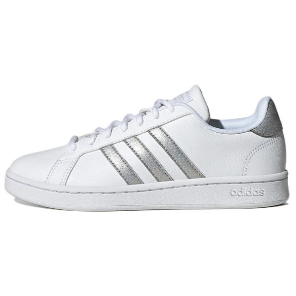 Adidas Grand Court White Silver Metallic   Footwear-White (GZ1837)