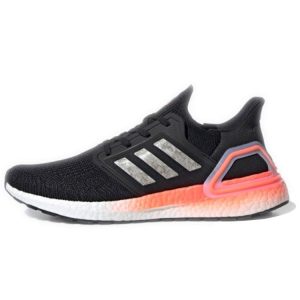 adidas UltraBoost 20 Signal Coral Black Core-Black Footwear-White (EG0756)