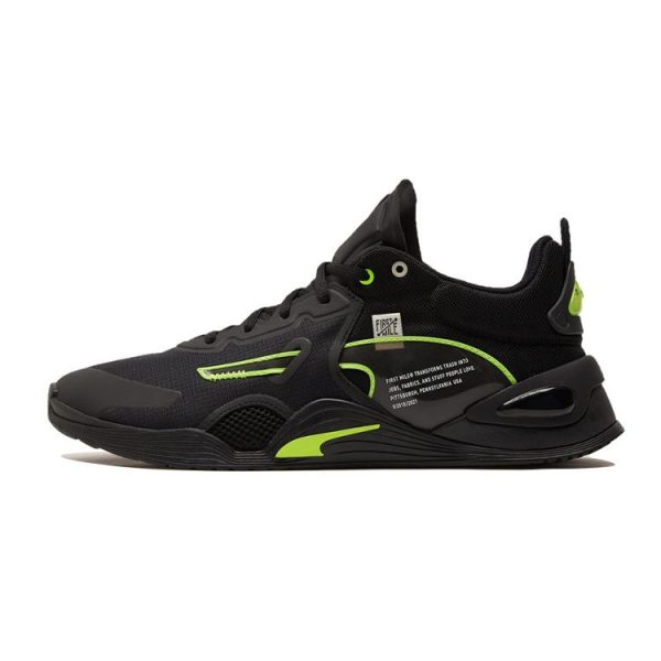 Puma First Mile x Fuse Black Soft Fluo Yellow   Yellow-Alert (194422-01)