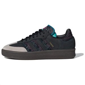 adidas Fefei Ruan x Samba XLG Chinese New Year Pack Black Core - Black Grey (ID1138)